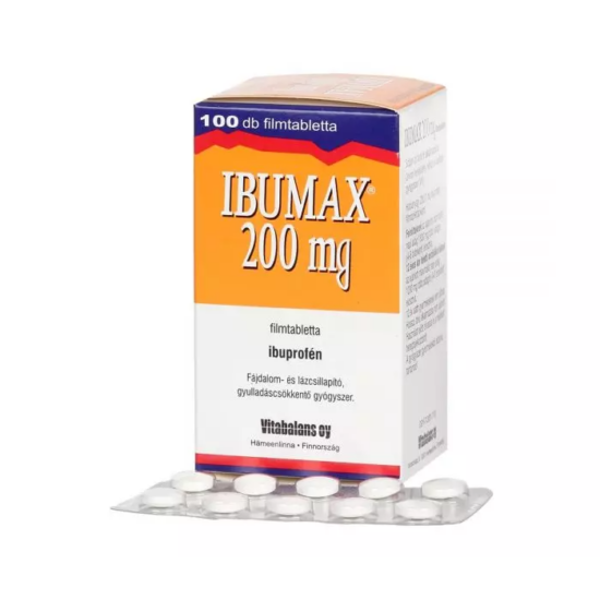 Ibumax 200 mg filmtabletta 100x