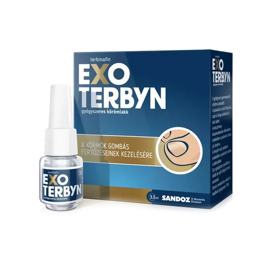 Exoterbyn gyógyszeres körömlakk 3,3ml