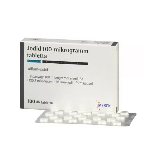 Jodid 100 mikrogramm tabletta 100x