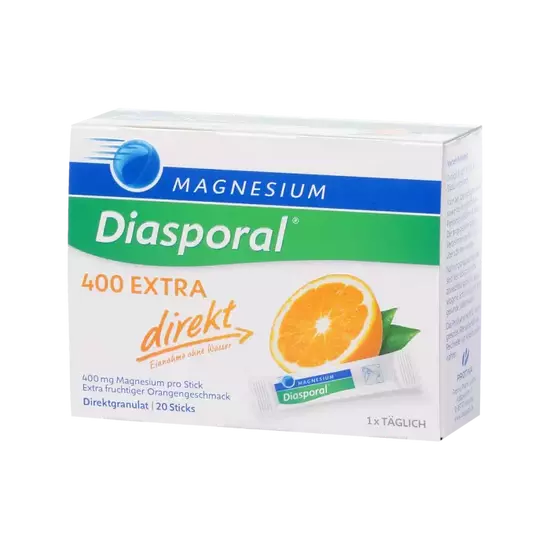 Magnesium-Diasporal Direkt 400 extra granulátum 20x