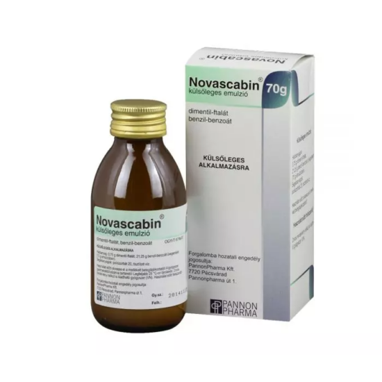 Novascabin külsőleges emulzió 70g