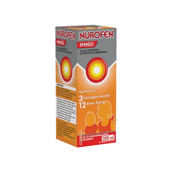 Nurofen eperízű 20mg/ml belsőleges szuszpenzió gyermekeknek 200ml
