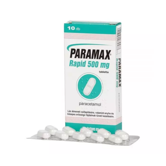 Paramax Rapid 500 mg tabletta 10x