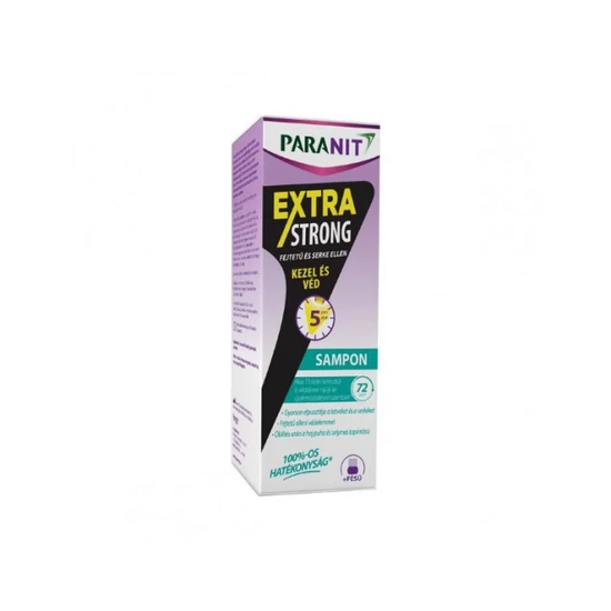 Paranit Extra Strong Fejtetű Kezelő Sampon