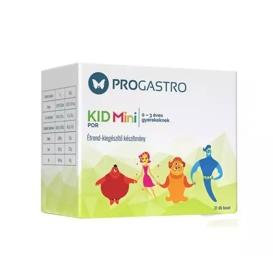 ProGastro Kid Mini étrendkiegészítő por 31tasak