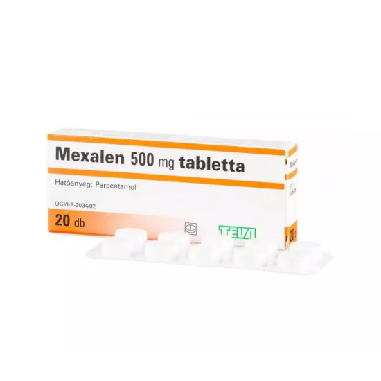 Teva-Mexalen 500 mg tabletta 20x