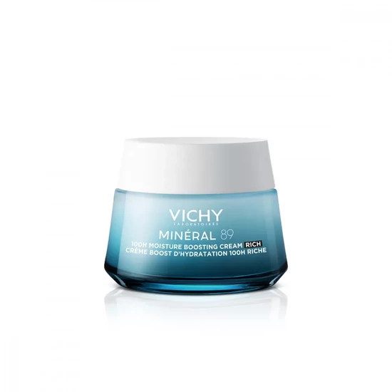 VICHY Mineral 89 100h hidratáló arckrém Rich (50ml) 