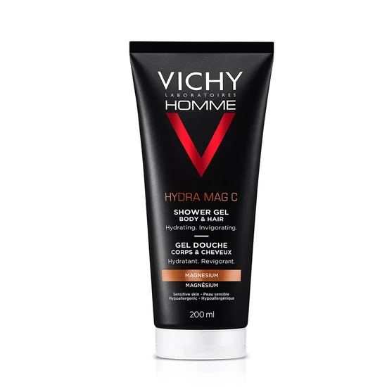 VICHY Homme Hydra Mag C tusfürdő gél (200ml) 