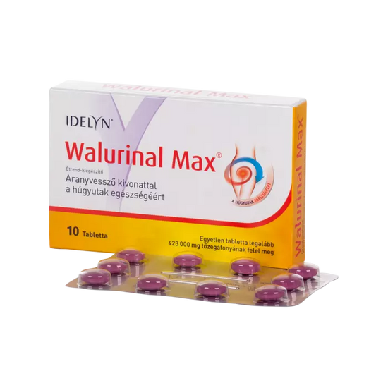 Idelyn Walurinal Max aranyvesszővel tabletta 10x