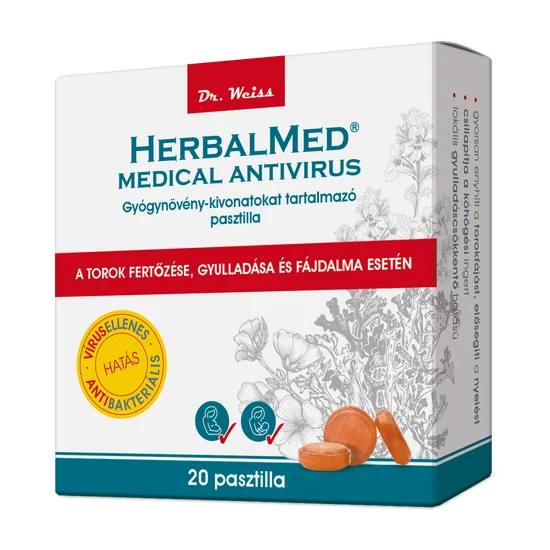 Herbalmed Medical pasztilla 20 x