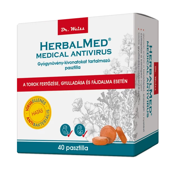 Herbalmed Medical pasztilla 40 x