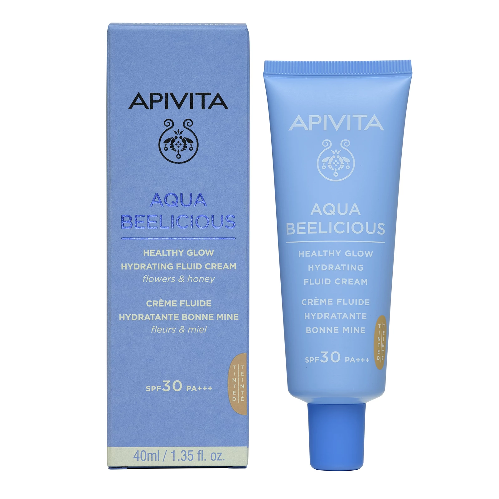 AQUA BEELICIOUS SZÍNEZETT HIDRATÁLÓ FLUID KRÉM SPF30 - 40 ml