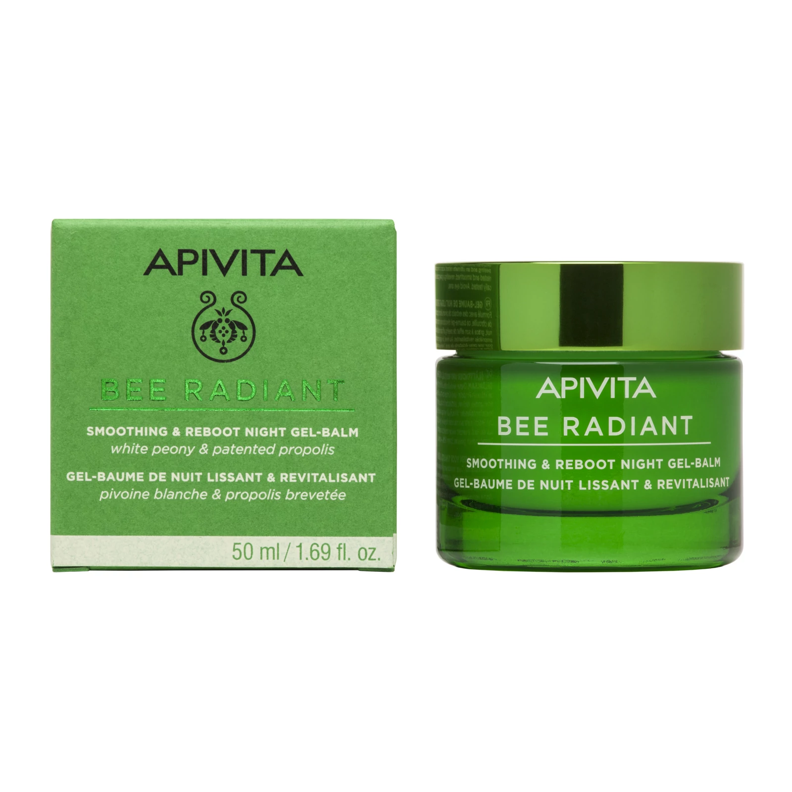 APIVITA BEE RADIANT ÉJSZAKAI GÉL-BALZSAM 50ml