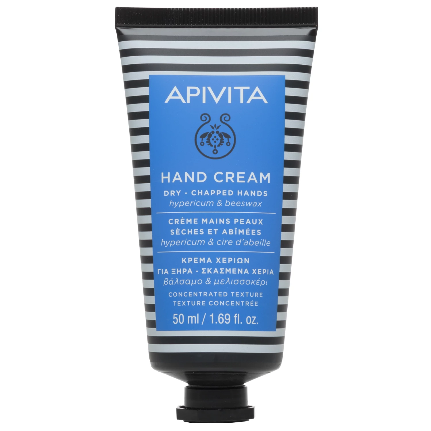 APIVITA Kézkrém Száraz / igénybe vett bőrre, orbáncfűvel és méhviaszzal 50ml