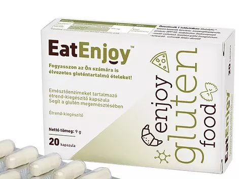 Eatenjoy Emésztőenzimeket Tartalmazó Étrend-kiegészítő Kapszula 20X  