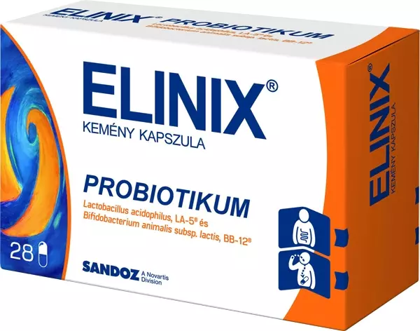 Elinix probiotikum kemény kapszula 28x