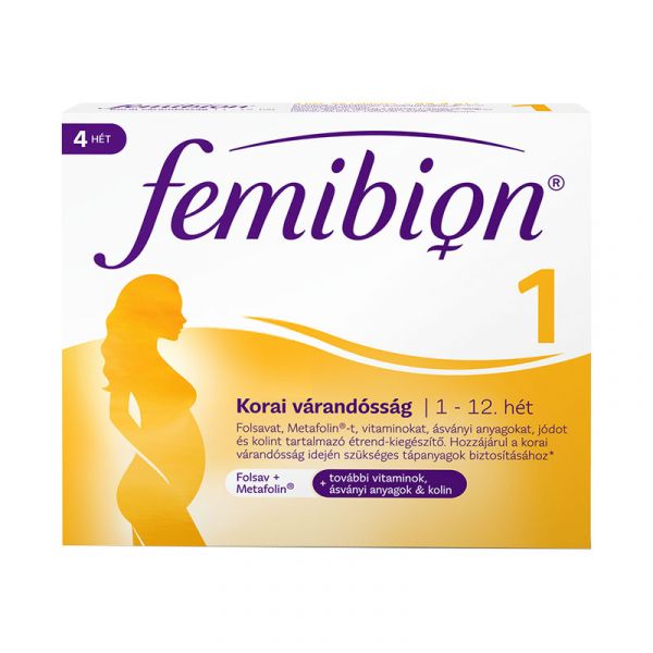Femibion 1 Korai Várandósság Filmtabletta