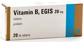 Vitamin B6 Egis 20mg Tabletta 20x