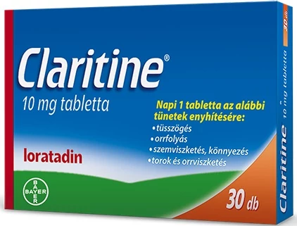Claritine 10mg Tabletta 30x