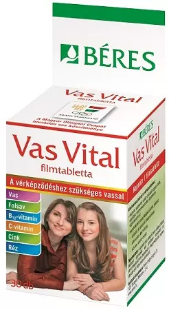 Béres Vas Vital Filmtabletta 30x