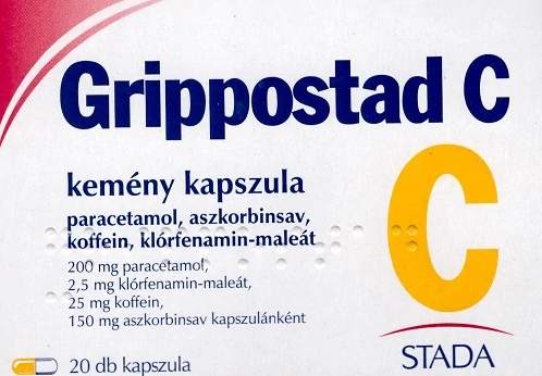 Grippostad C Kemény Kapszula 20x
