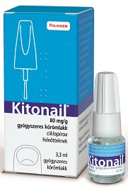 Kitonail 80mg/g Gyógyszeres Körömlakk 3,3ml