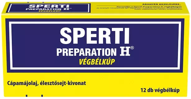 Sperti Preparation H végbélkúp 12x