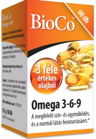 Bioco Omega 3-6-9 Kapszula 60x