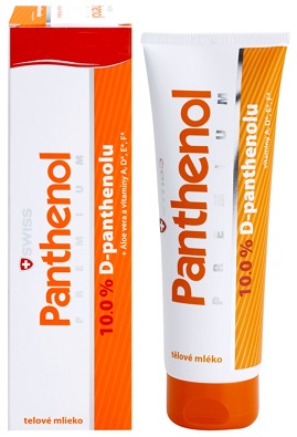 Swiss Panthenol 10% Testápoló Tej 250ml