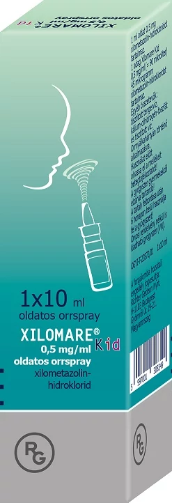 Xilomare Kid 0,5mg/Ml Oldatos Orrspray 1x10ml