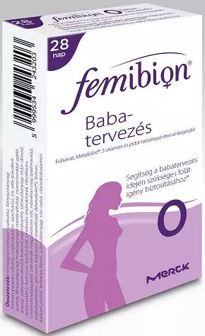 Femibion 0 Babatervezés Tabletta 28x