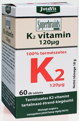 Jutavit K2 Vitamin 120mcg Tabletta 60x