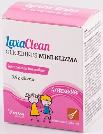 Laxaclean Glicerin Miniklizma Gyerm 6x 6g