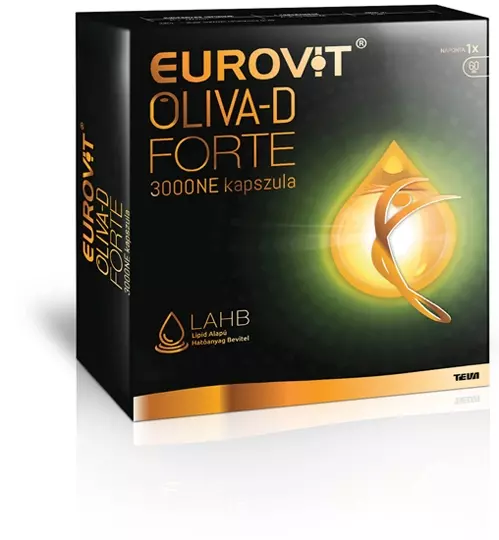 Eurovit Oliva-d 3000ne Kapszula 60x
