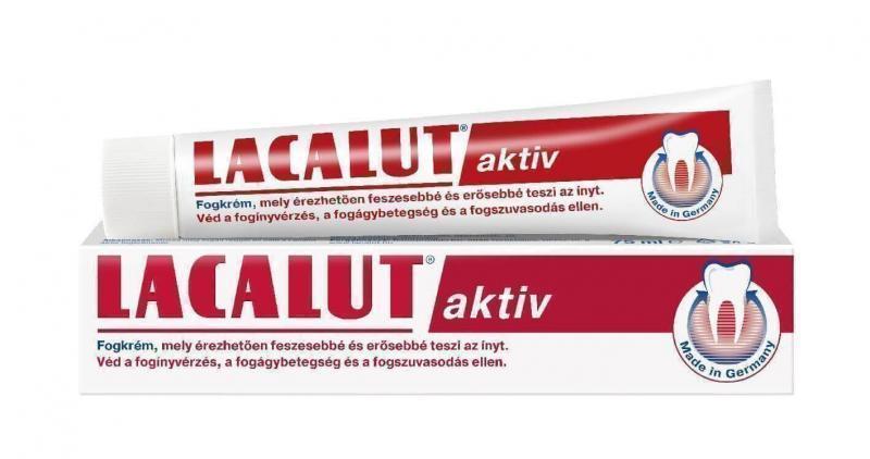 Lacalut aktiv fogkrém 75 ml