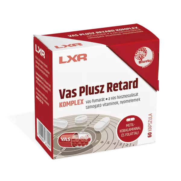 LXR Vas Plusz Retard Komplex 60x