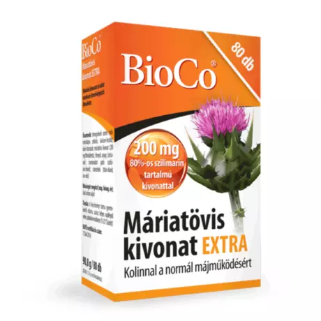 BIOCO MÁRIATÖVIS KIVONAT EXTRA TABLETTA (80X)