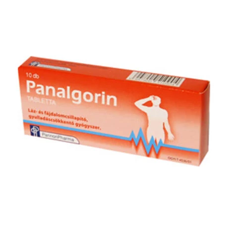 PANALGORIN 500 MG TABLETTA 10X