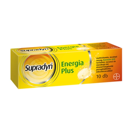 SUPRADYN ENERGIA PLUS PEZSGŐTABLETTA 10X