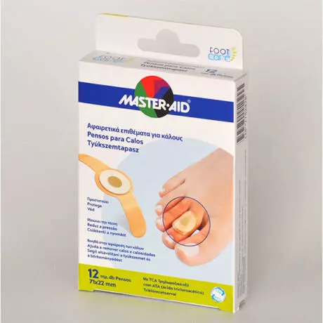 MASTER AID FOOT CARE TYÚKSZEMTAPASZ 12X