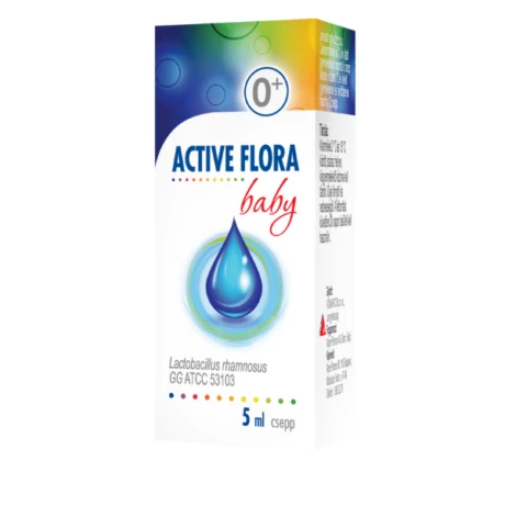 ACTIVE FLORA BABY CSEPPEK 5ML