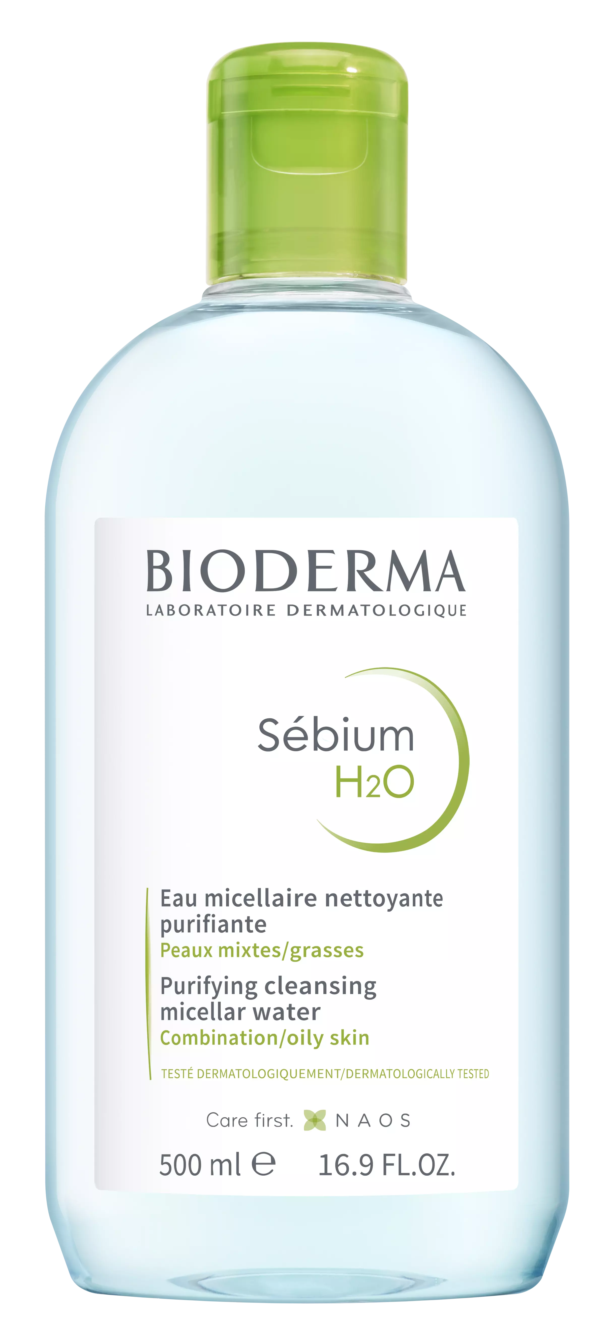 Bioderma Sébium H2O arc-és sminklemosó 500 ml