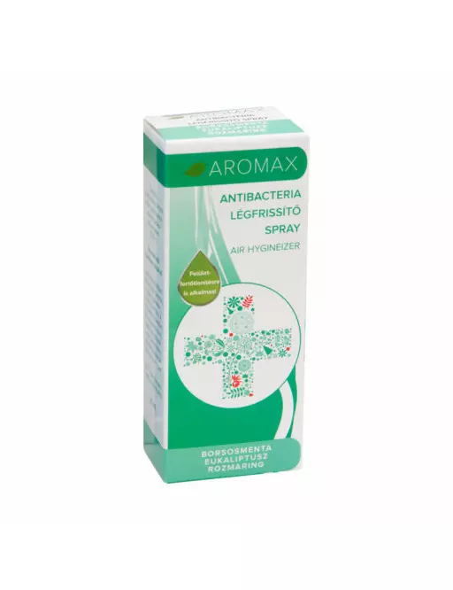 Aromax Antibacteria Légfrissítő Borsmenta Eukaliptusz Rozmaring