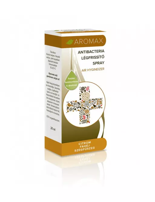 Aromax Antibacteria Légfrissítő Citrom Fahéj Szegfűszeg