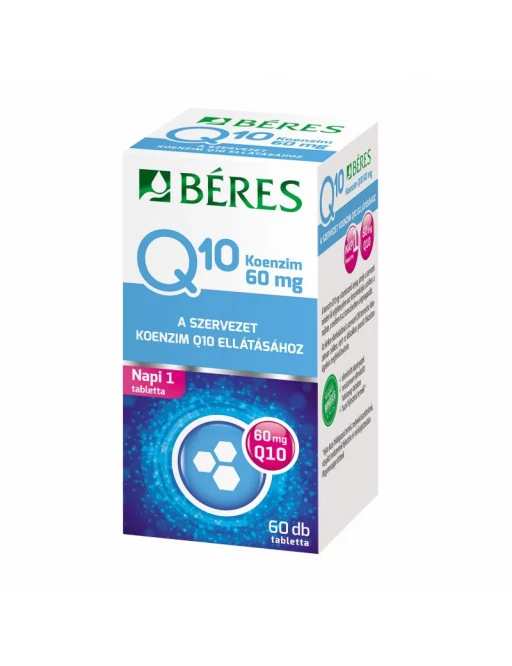 Béres Koenzim Q10 Étrendkiegészítő Tabletta 60db