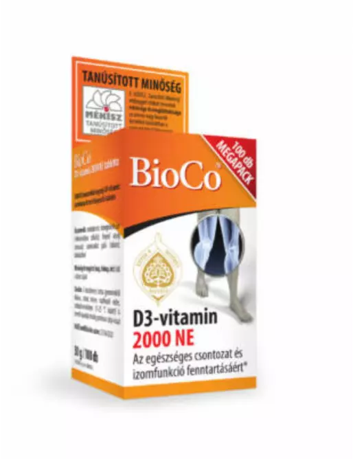 Bioco D3 Vitamin 2000NE Megapack