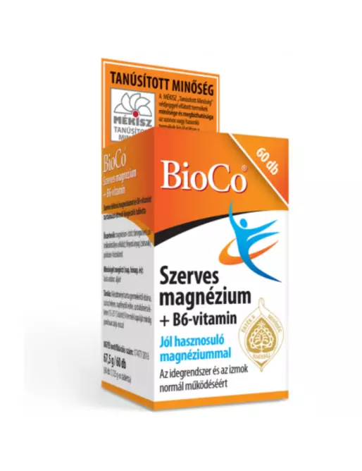 Bioco Szerves Magnézium B6 Tabletta 90db