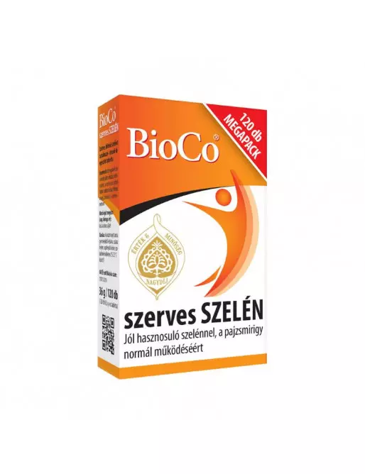 BioCo Szerves Szelén Tabletta 120db