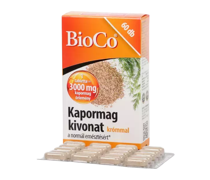 BioCo Kapormag kivonat tabletta krómmal 60x