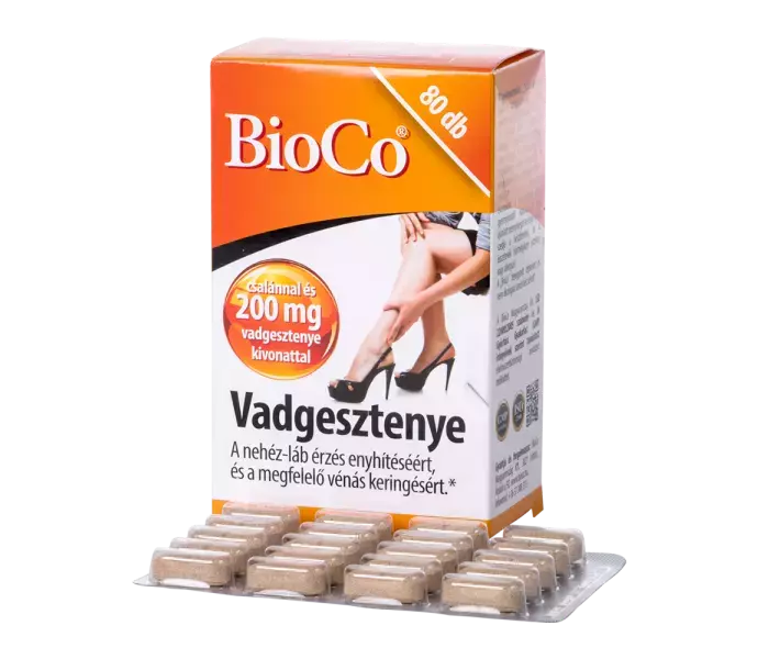 BioCo Vadgesztenye tabletta 80x